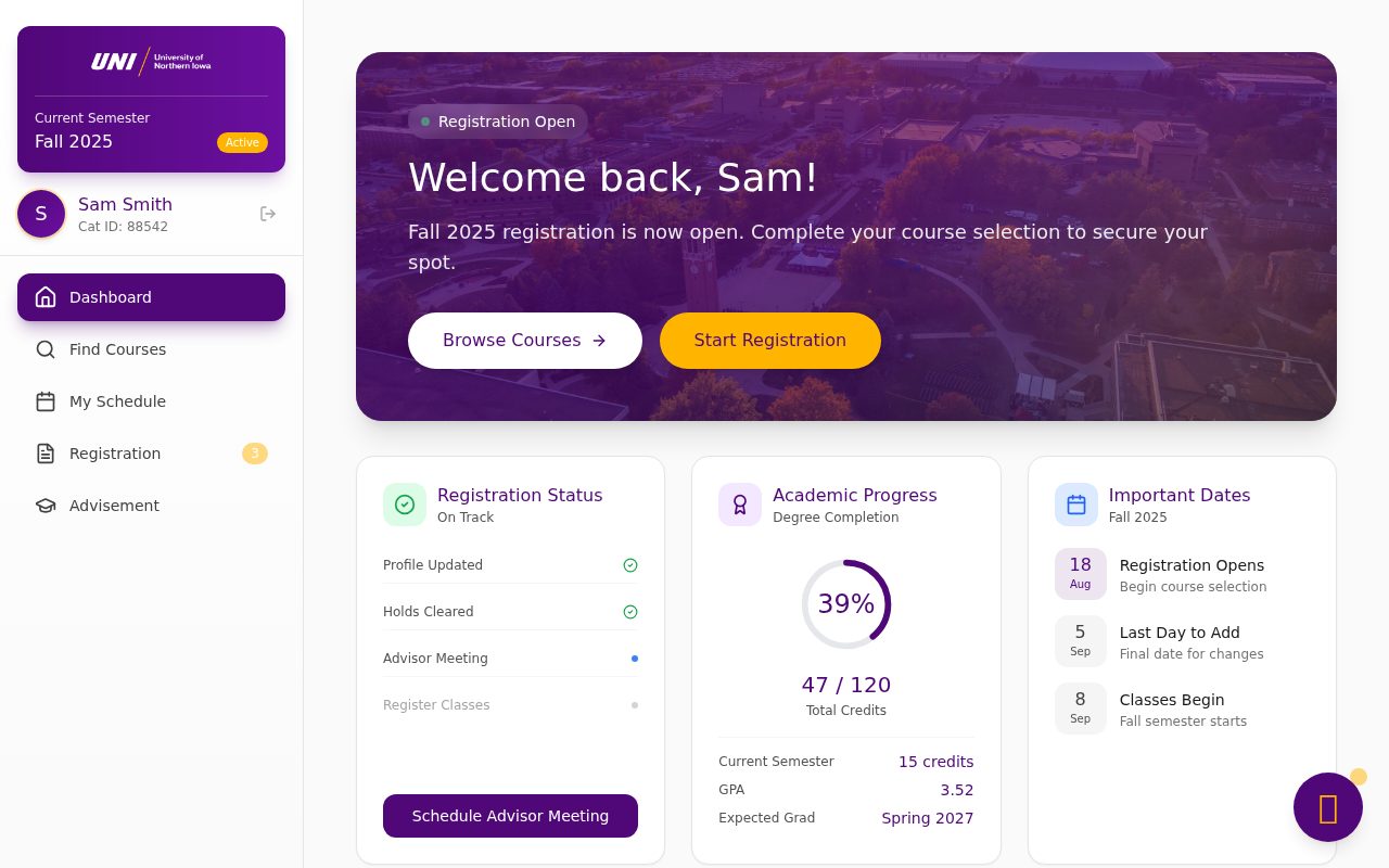 CRS Dashboard